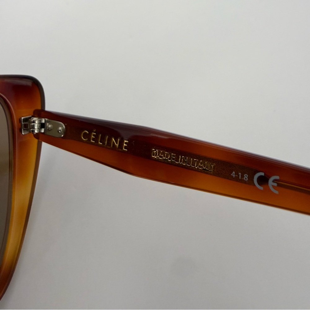 NEW!!! Celine brown havana women sunglasses CL40047I 53E Authentic - Picture 5 of 7